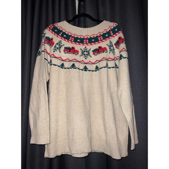 Ugly Christmas Sweater Xmas Size 0X - Picture 3 of 3